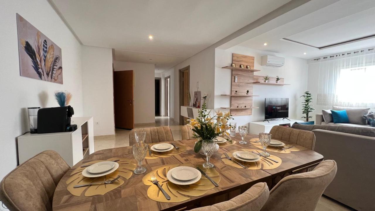 Luxury Family Appart 7 Pers - Checkpoint - Oujda Center Dış mekan fotoğraf